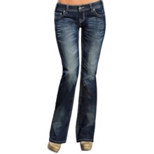 50%OFF レディースカジュアルジーンズ ロックンロールカウガールルレックス（R）刺繍入りジーンズ - （女性用）ローライズ、ブーツカット Rock and Roll Cowgirl Lurex(R) Embroidered Jeans - Low Rise Bootcut (For Women)画像